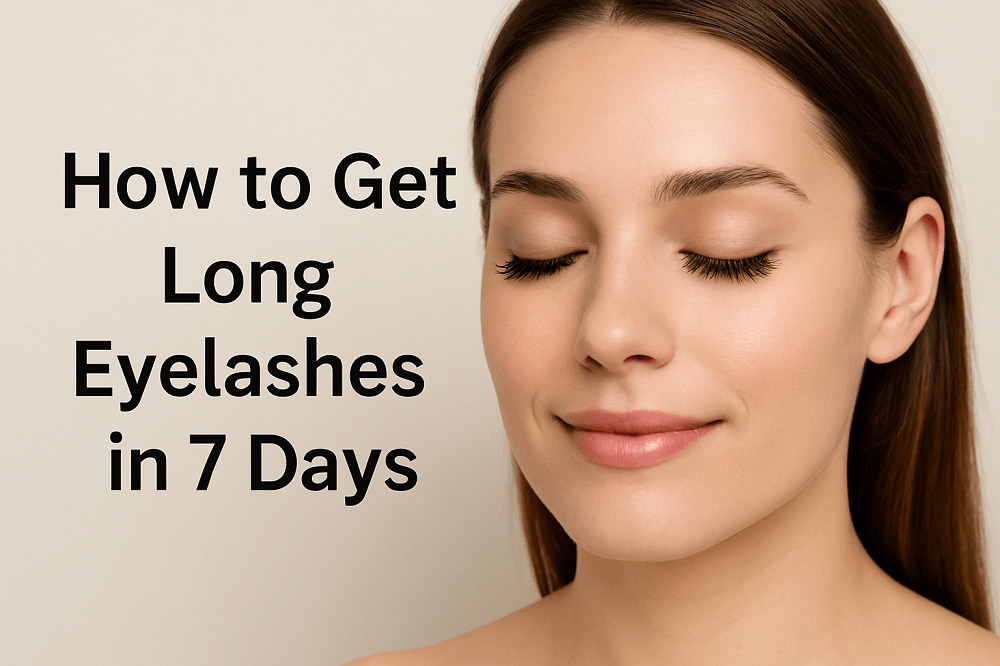 Long Eyelashes in 7 Days
