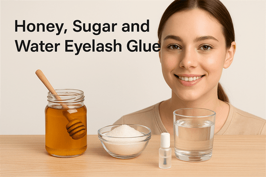 Honey, Sugar, and Water Eyelash Glue