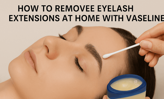 How to Remove Eyelash Extensions at Home with Vaseline