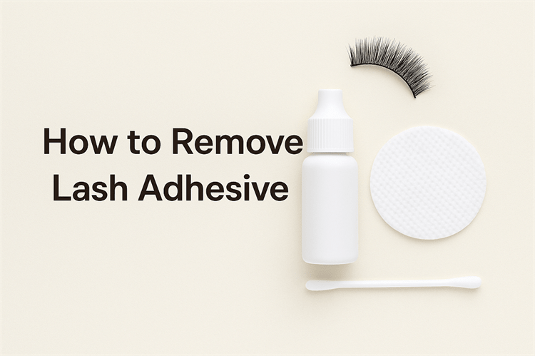 How to Remove Lash Adhesive
