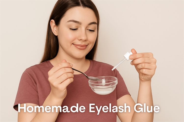 Homemade Eyelash Glue